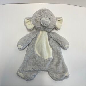 Baby Ganz Grey Elephant Flat-A-Pat Baby Security Blanket Lovey Plush Toy Infant